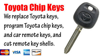  Toyota Keys San Diego Locksmith
